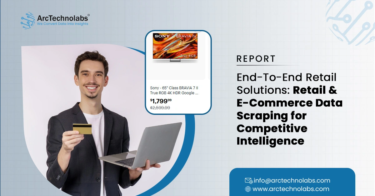 End-To-End Retail Solutions: Retail & E-Commerce Data Scraping for Competitive Intelligence